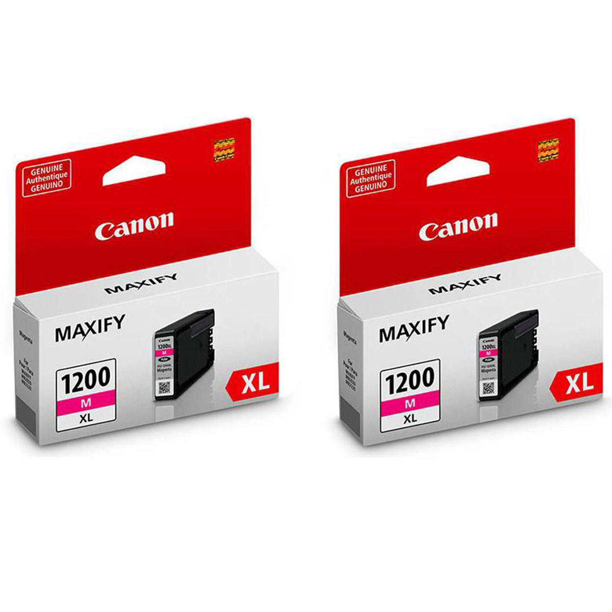 

Canon PGI-1200 XL Magenta Pigment Ink Tank for MAXIFY MB Series Printers, 2-Pack