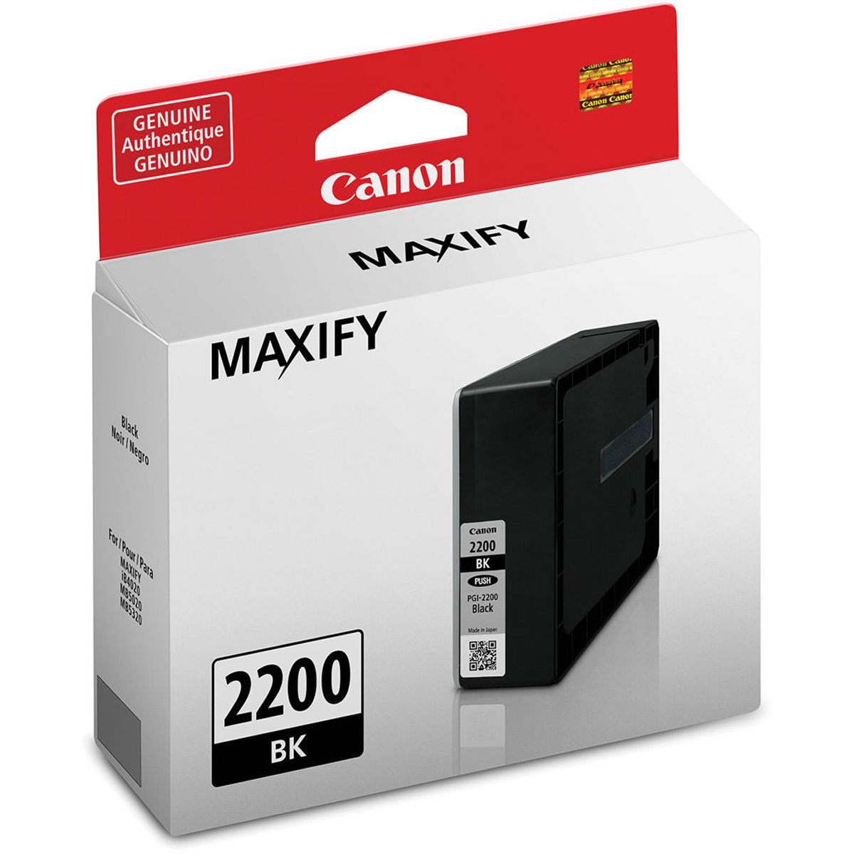

Canon PGI-2200 Black Pigment Ink Tank for Select MAXIFY Series Printers