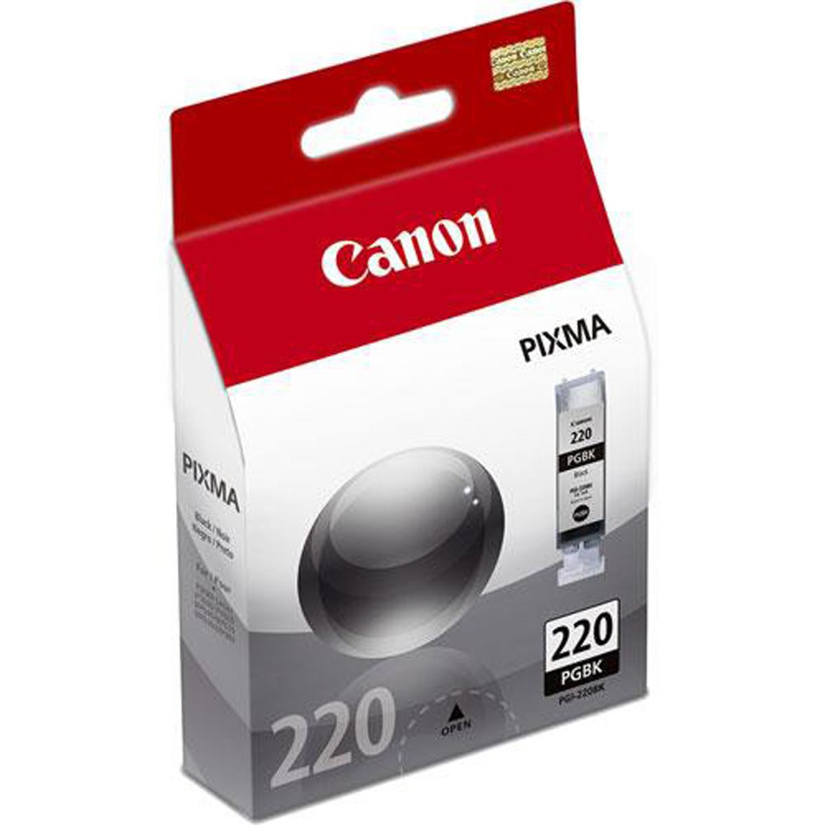 Image of Canon PGI-220BK Black Ink Tank for Select PIXMA iP