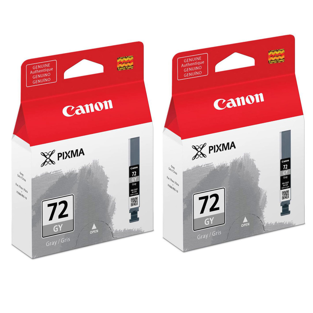 

Canon PGI-72GY Gray Ink Tank, 2-Pack
