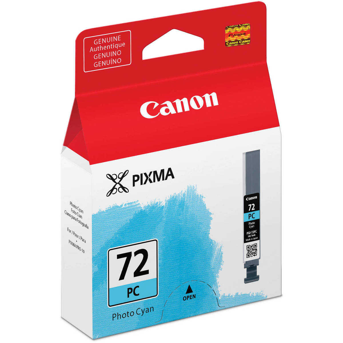 

Canon PGI-72PC Photo Cyan Ink Tank