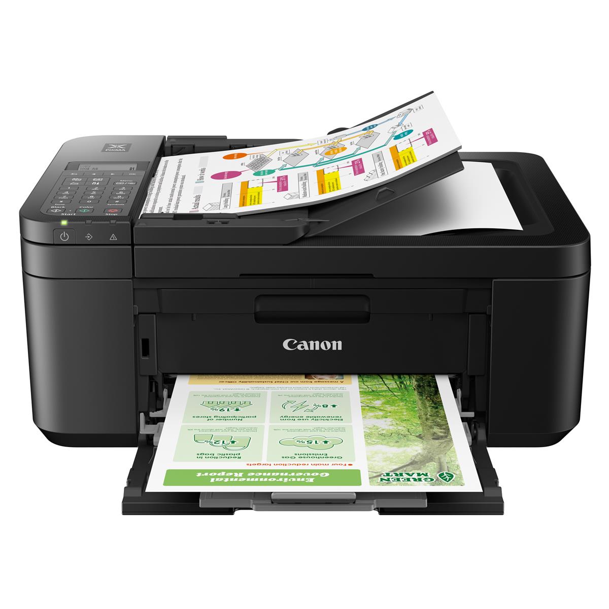 Canon PIXMA TR4720 Wireless All-In-One Inkjet Printer, Black