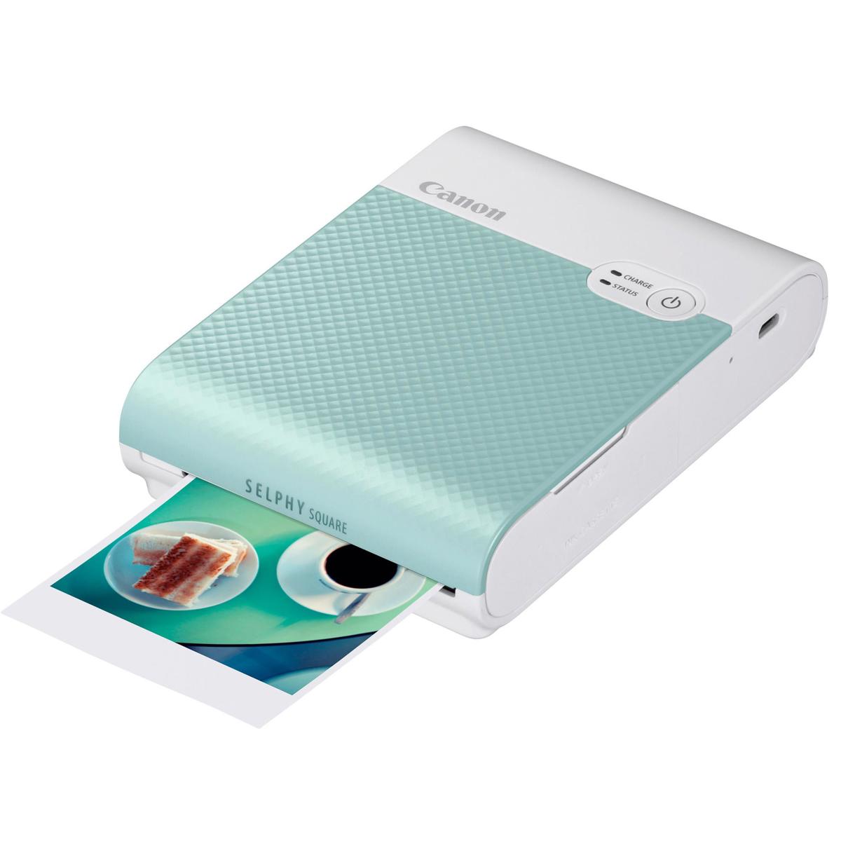

Canon SELPHY Square QX10 Compact Photo Printer, Green