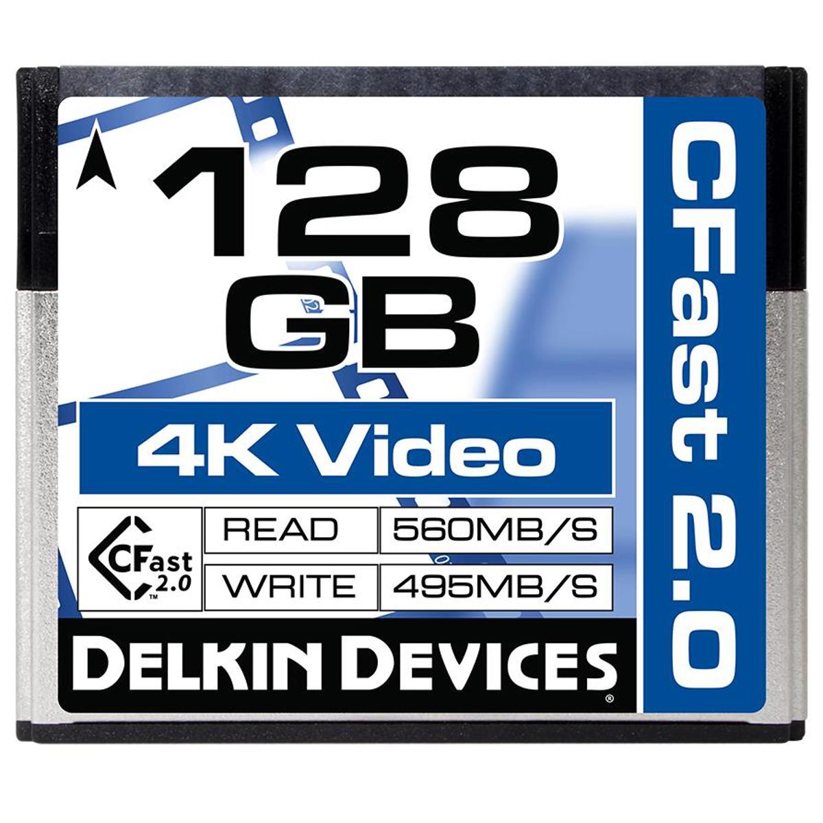

Delkin Devices 128GB Cinema CFast 2.0 Memory Card