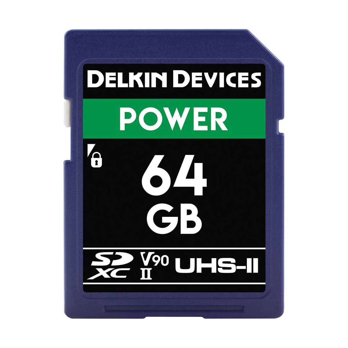 Image of Delkin Devices 64GB SDXC 2000X Memory Card V90 UHS-II