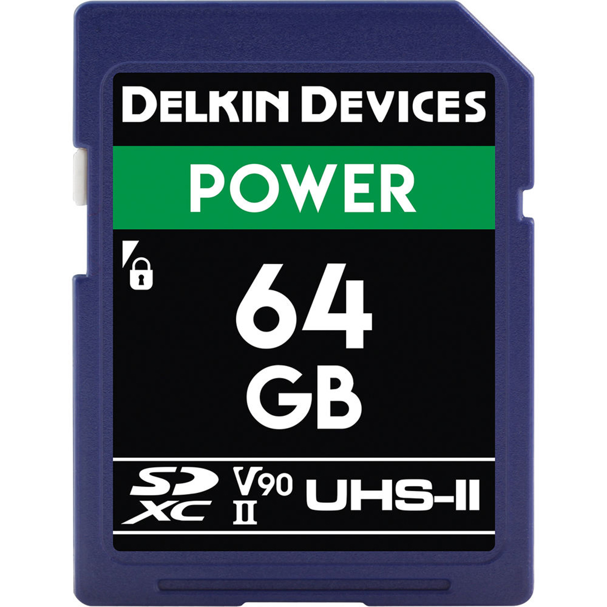 Image of Delkin Devices 64GB SDXC 2000X Memory Card V90 UHS-II