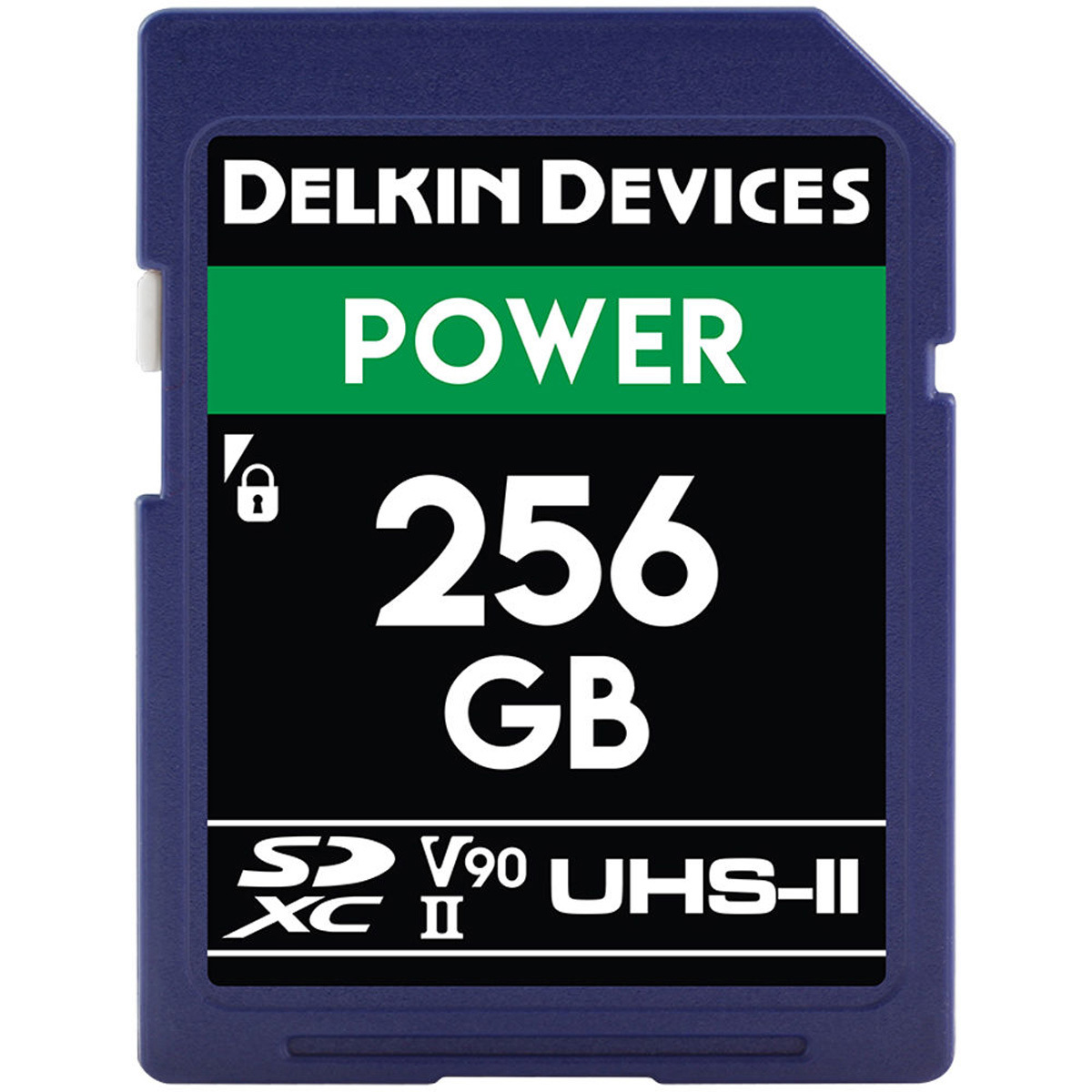 

Delkin Devices Power 256GB UHS-II U3/V90 SDXC Memory Card