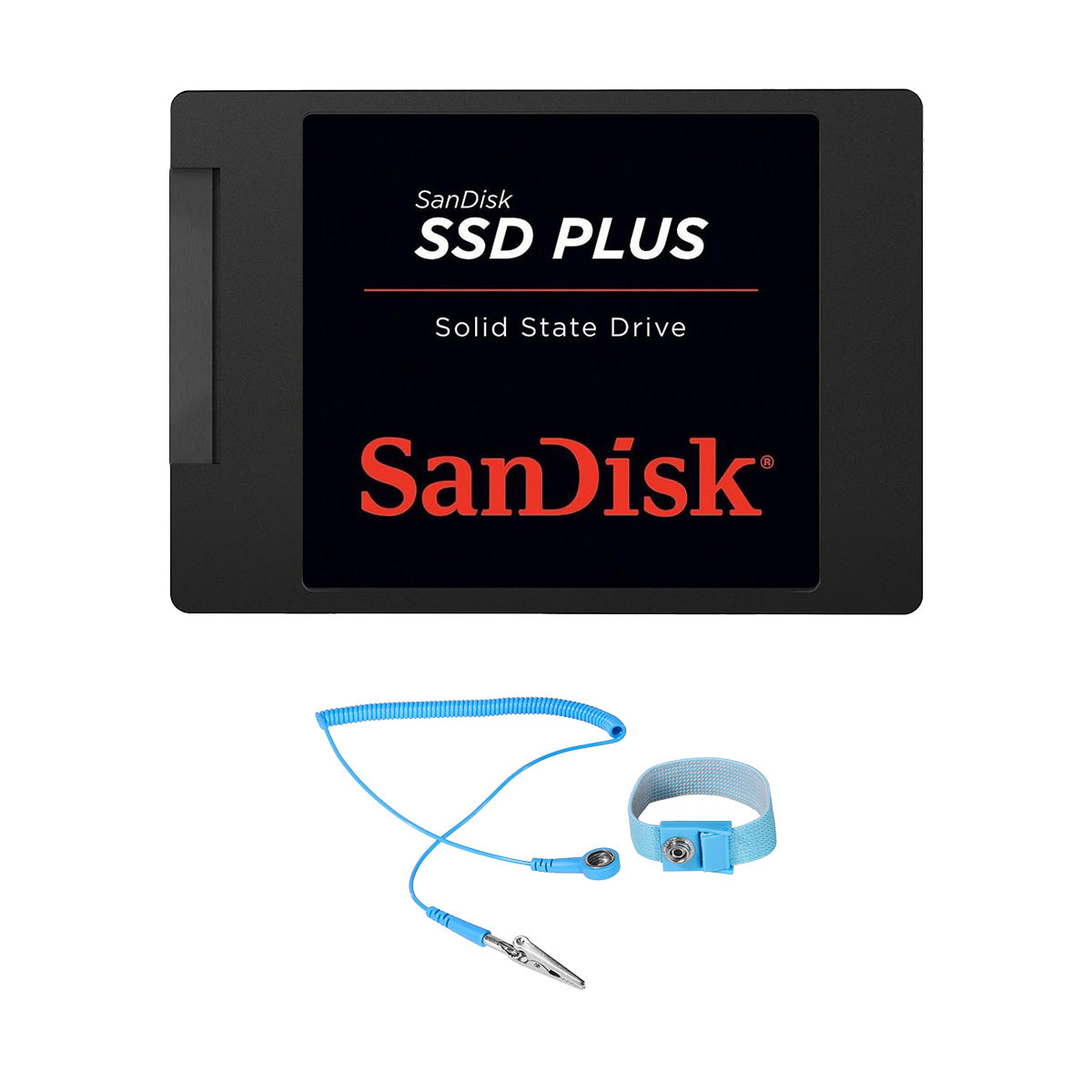 

SanDisk SSD Plus 240GB SATA III 2.5" Internal SSD, w/6' Anti-Static Wrist Strap