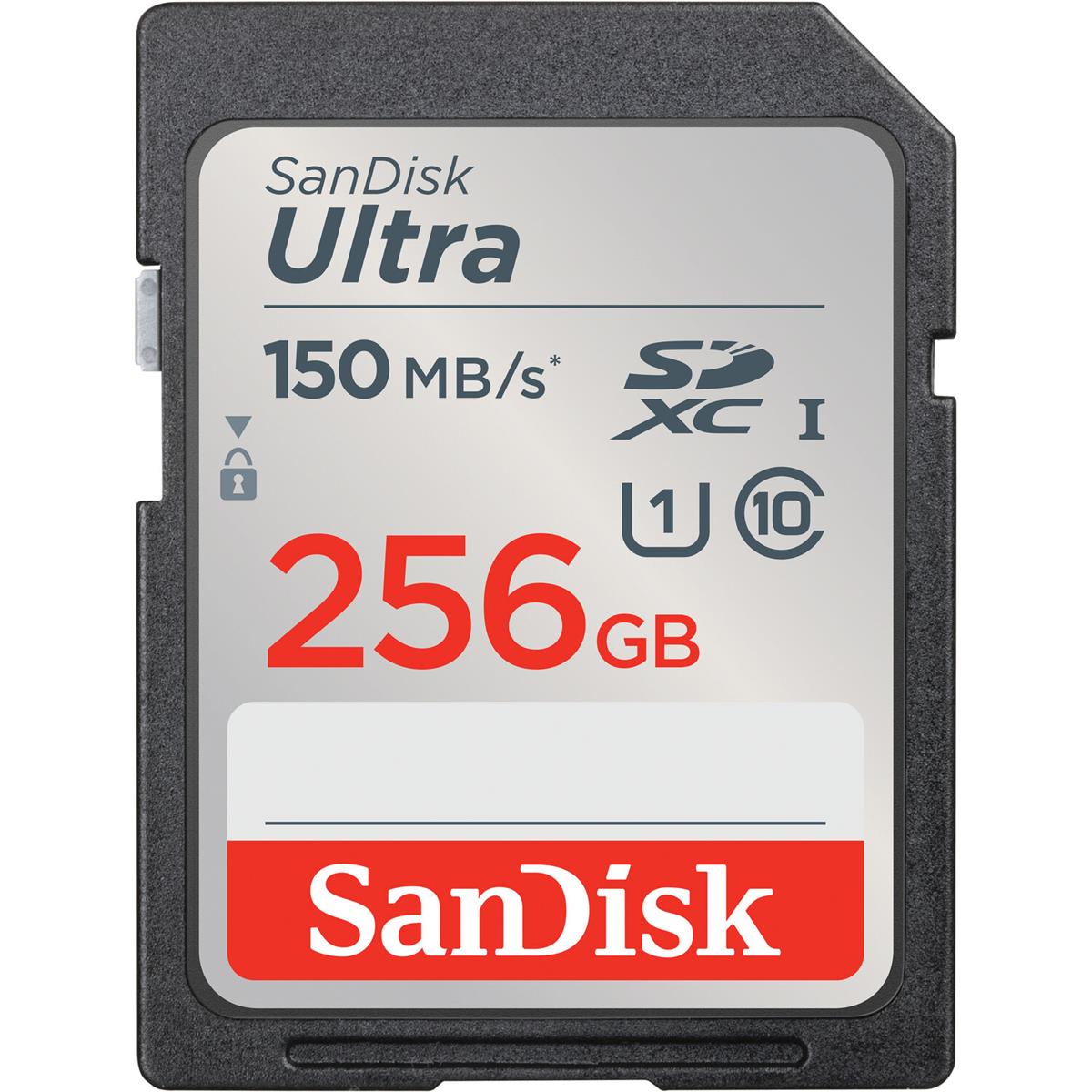 Image of SanDisk 256GB Ultra UHS-I SDXC Memory Card