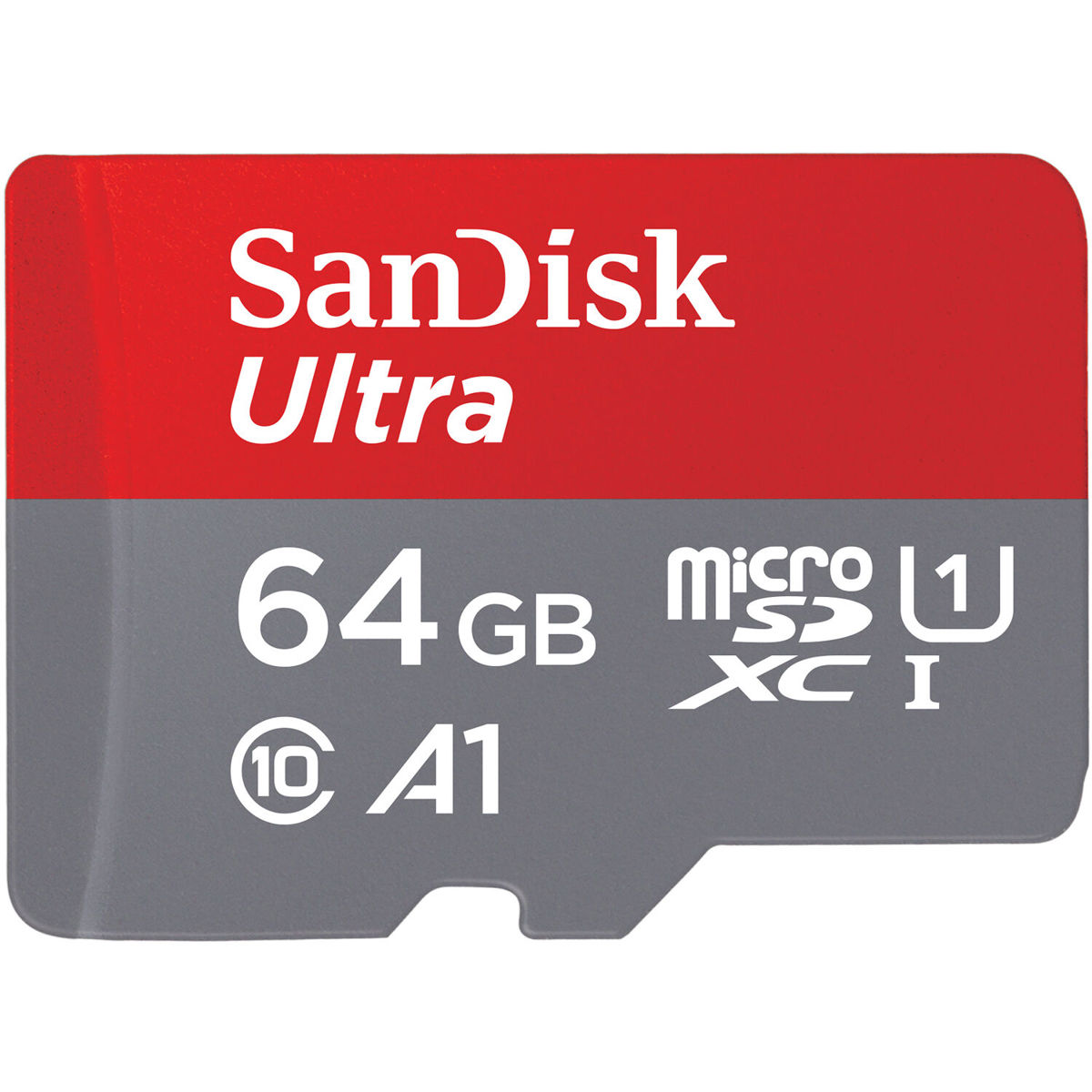 Photos - Memory Card SanDisk Ultra 64GB UHS-I microSDXC  with SD Adapter SDSQUAB-064 