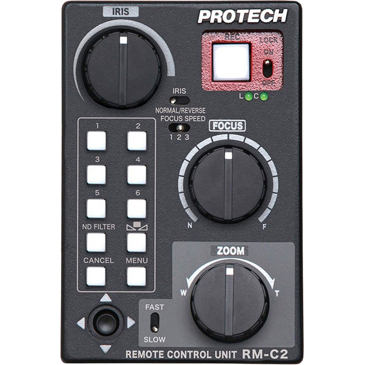 

IDX RM-C2 LANC Lens Remote Controller with ND Button
