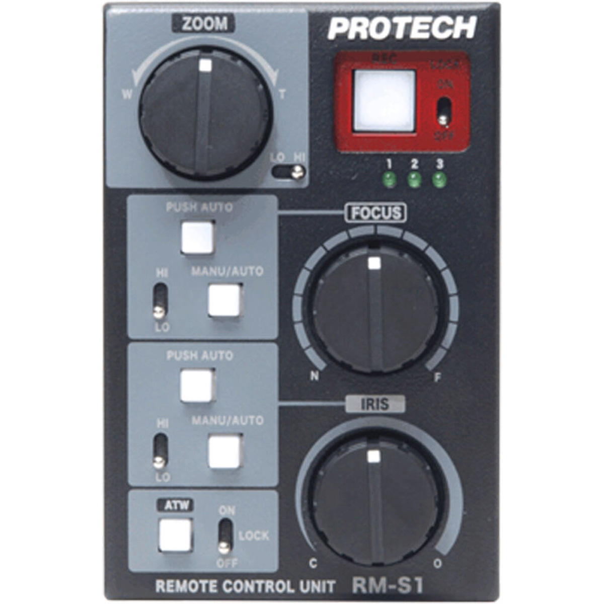 

IDX RM-S1 LANC Lens Remote Controller for Sony, Canon Handheld Camcorder