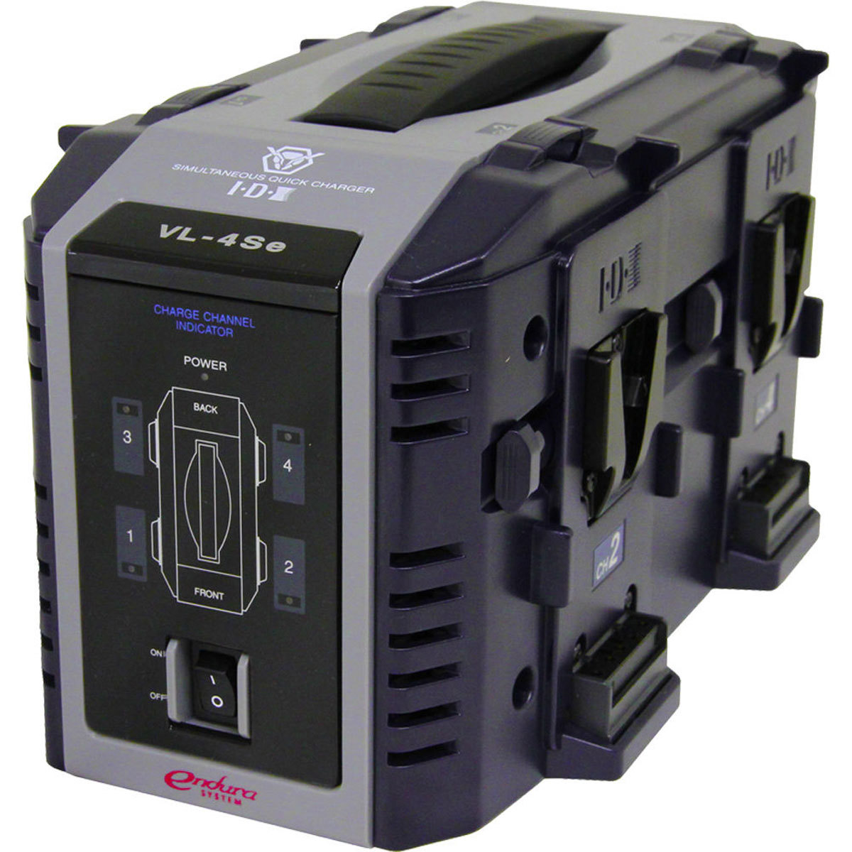

IDX VL-4SE 4-Channel Simultaneous V-Mount Li-Ion Charger