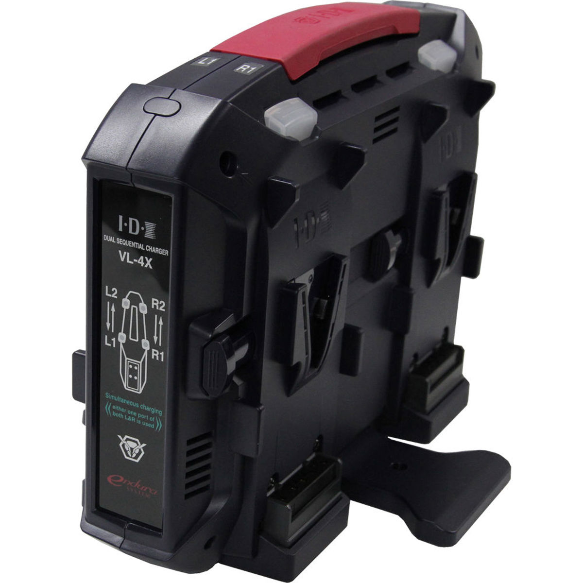 

IDX VL-4X 4-Channel (2+2) Simultaneous Charger