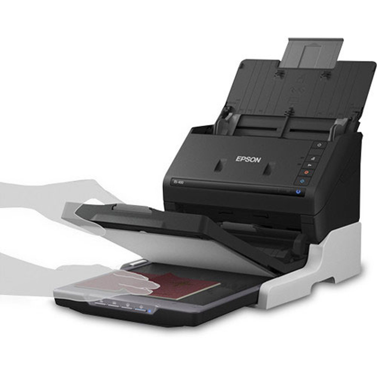 Epson Flatbed Scanning Dock for DS-530 Color Duplex Document Scanner -  B12B819011