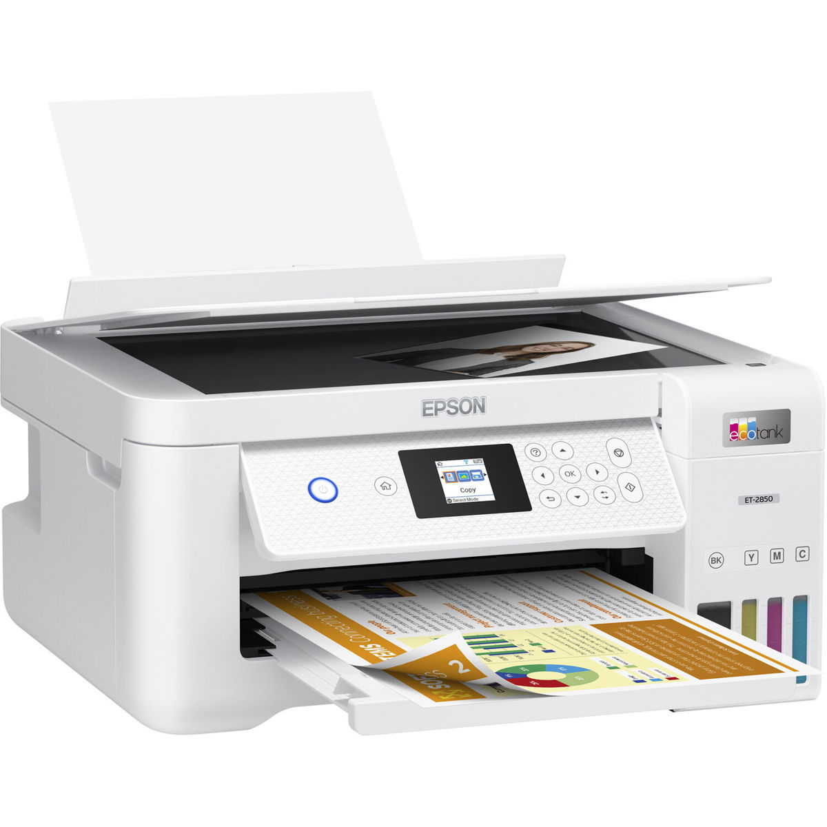 

Epson EcoTank ET-2850 Wireless Duplex AIO Supertank Inkjet Color Printer,10.5ppm