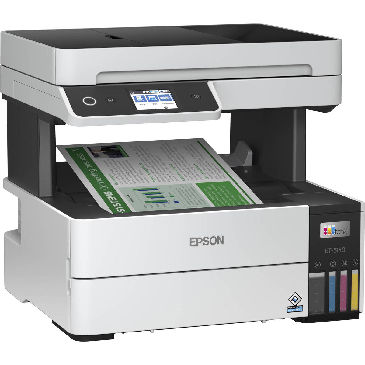 

Epson EcoTank Pro ET-5150 Wireless AIO Cartridge-Free Supertank Inkjet Printer