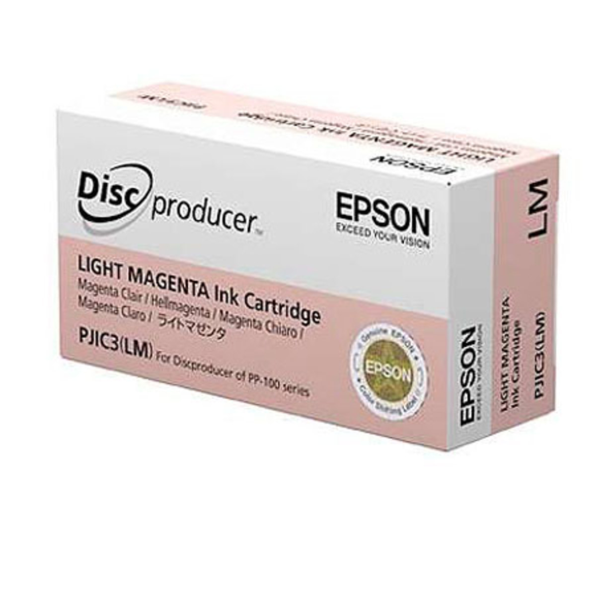 

Epson #C13S020449 Light Magenta Ink Cartridge f/PP-100 DiscProducer Burner/Print