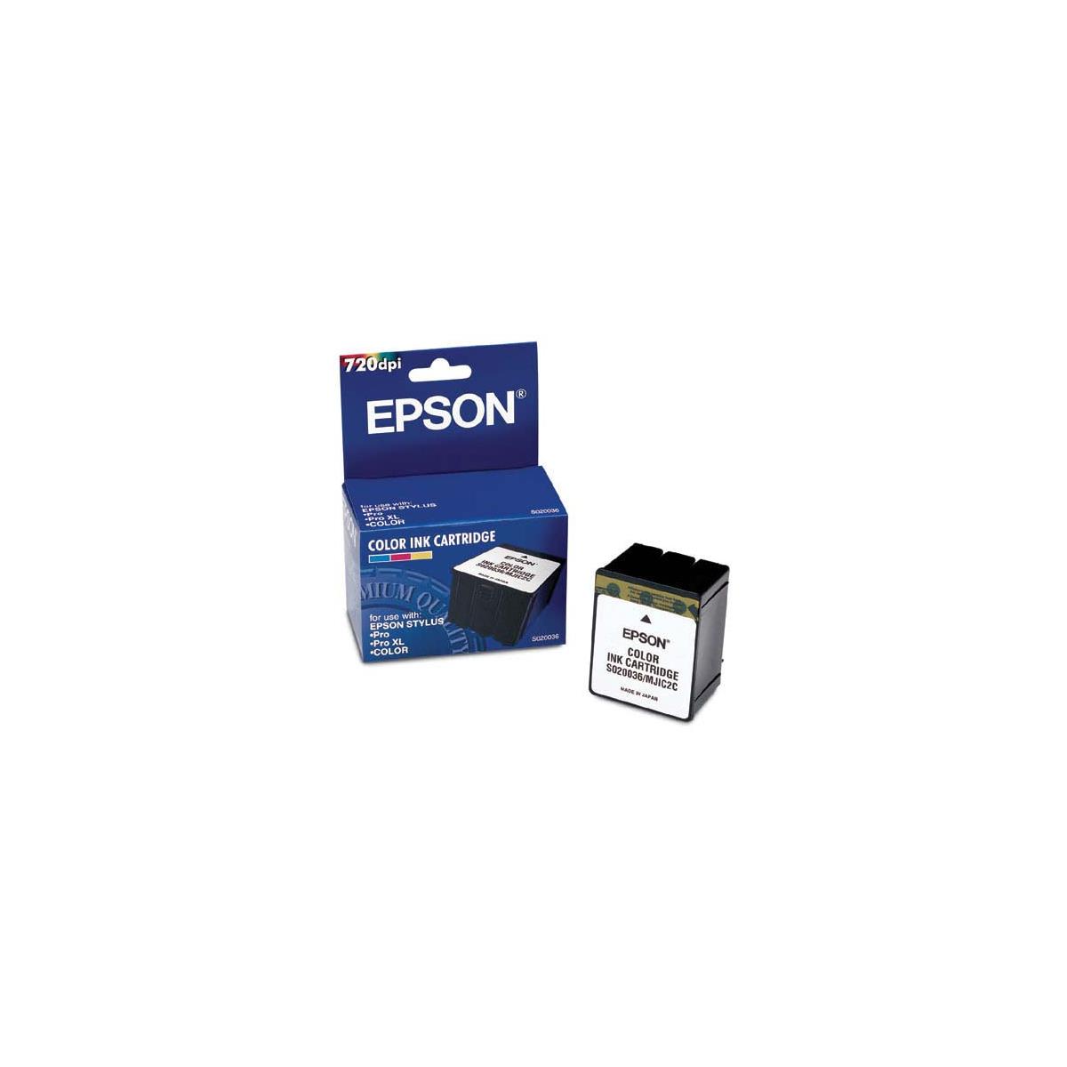 Image of Epson Color Ink Cartridge for the Stylus Color
