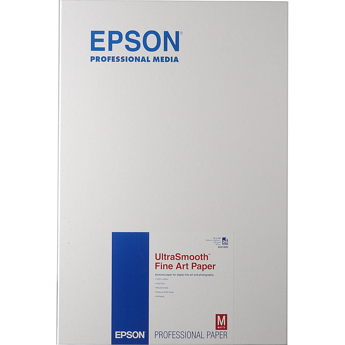 Image of Epson Ultra Smooth Flat Matte Fine Art Paper (13x19&quot;)