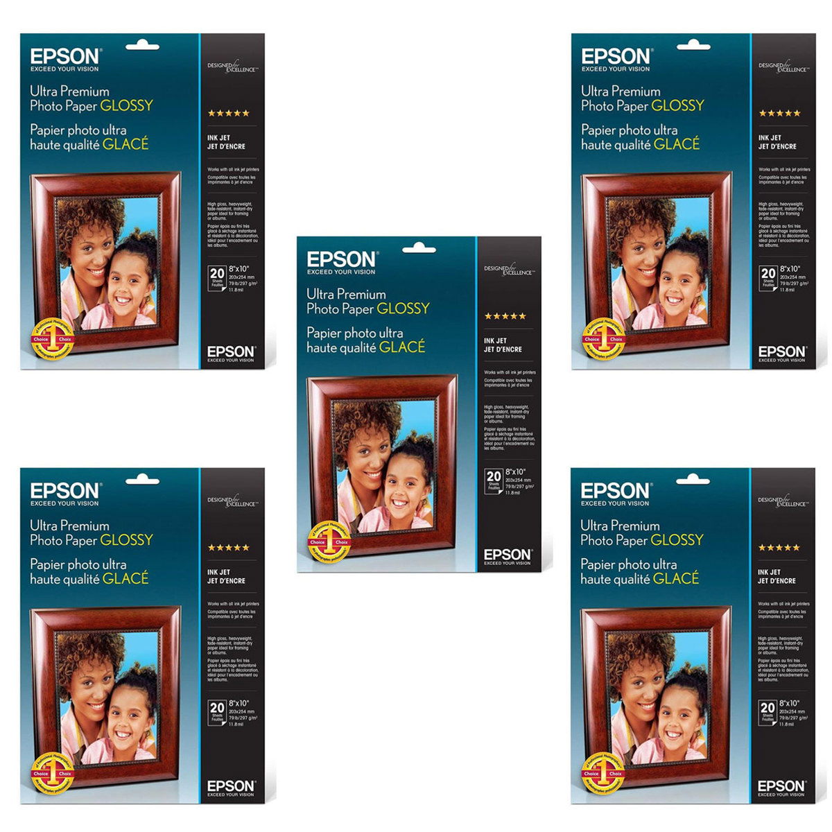 Image of Epson Premium Glossy Inkjet Photo Paper