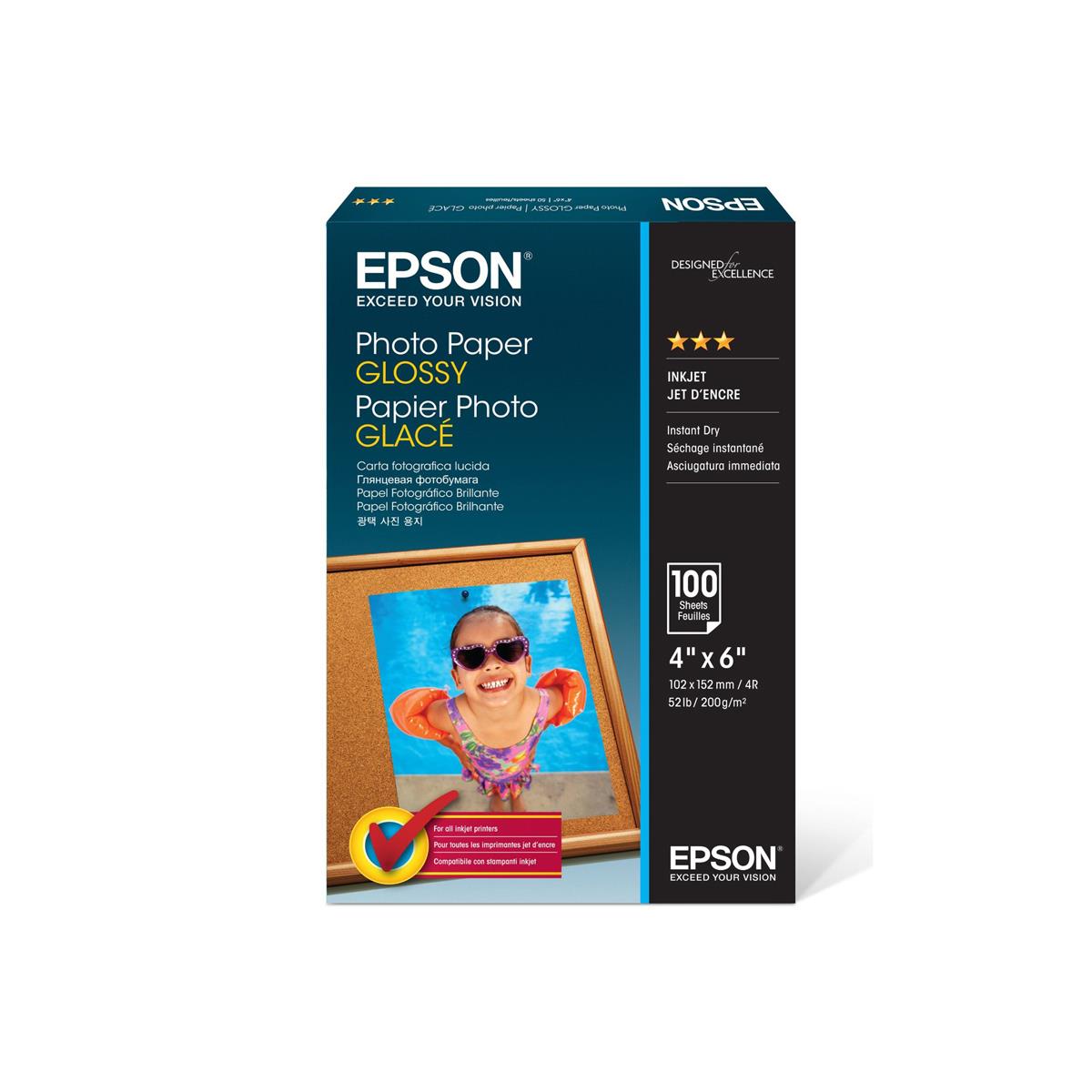 Image of Epson Glossy Photo Inkjet Paper