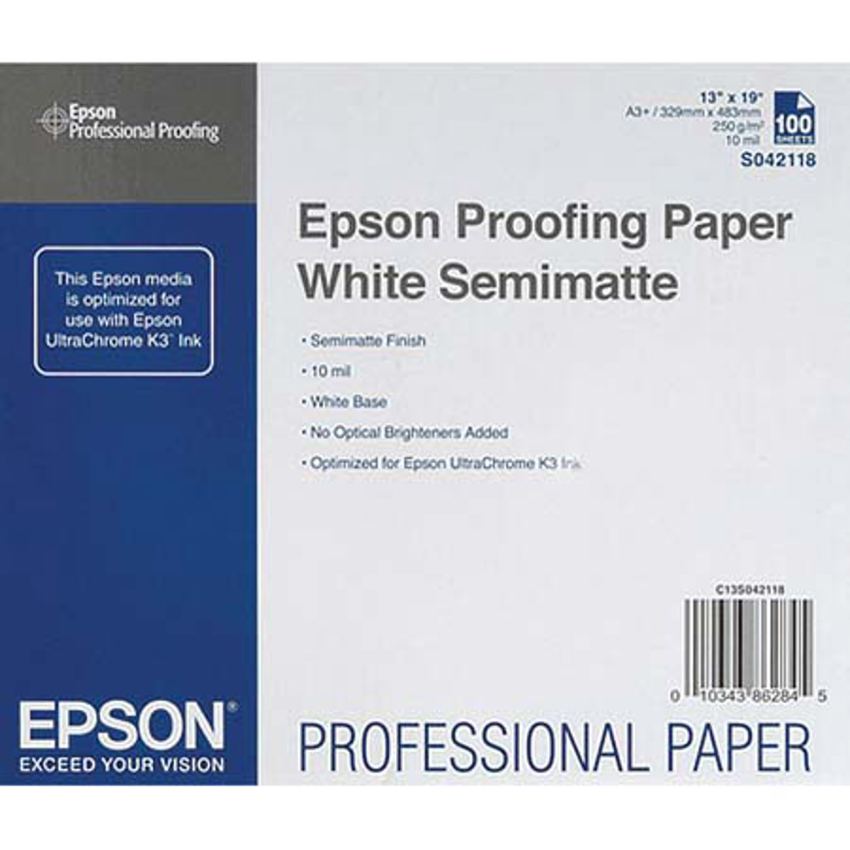 Image of Epson Proofing White Semimatte Paper