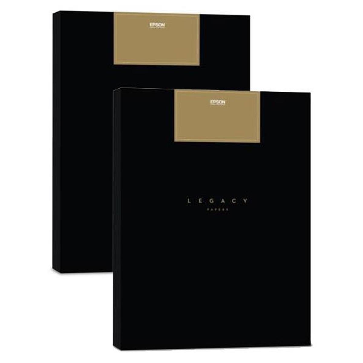 

Epson 2 Pack Legacy Platine Smooth Satin Fine Art Paper (8.5x11"), 25 Sheets