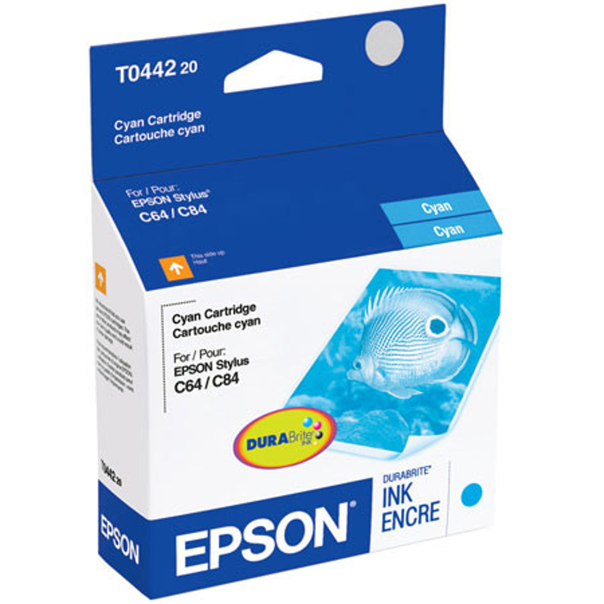 

Epson T044220 Cartridge for Stylus All-in-One/Inkjet Printers, Cyan