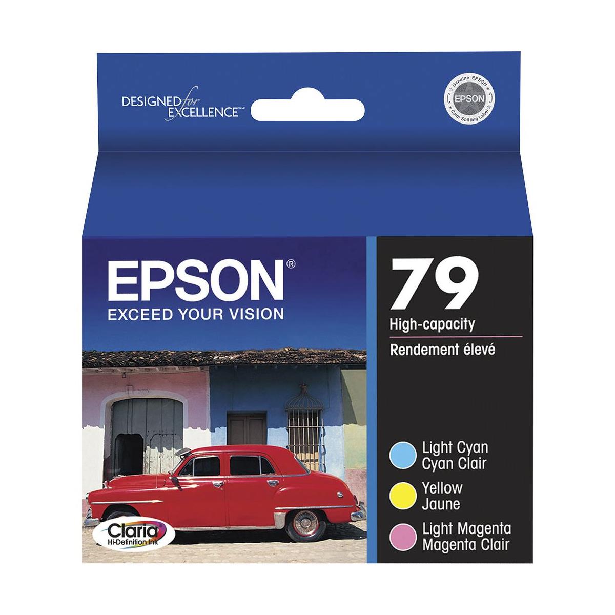 Image of Epson T079 Claria Color Ink Cartridges