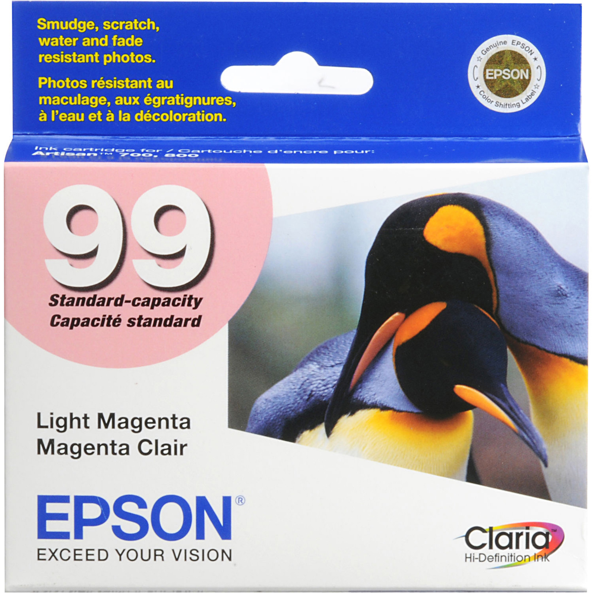 

Epson T099620 Artisan 700/800 Cartridge, Light Magenta