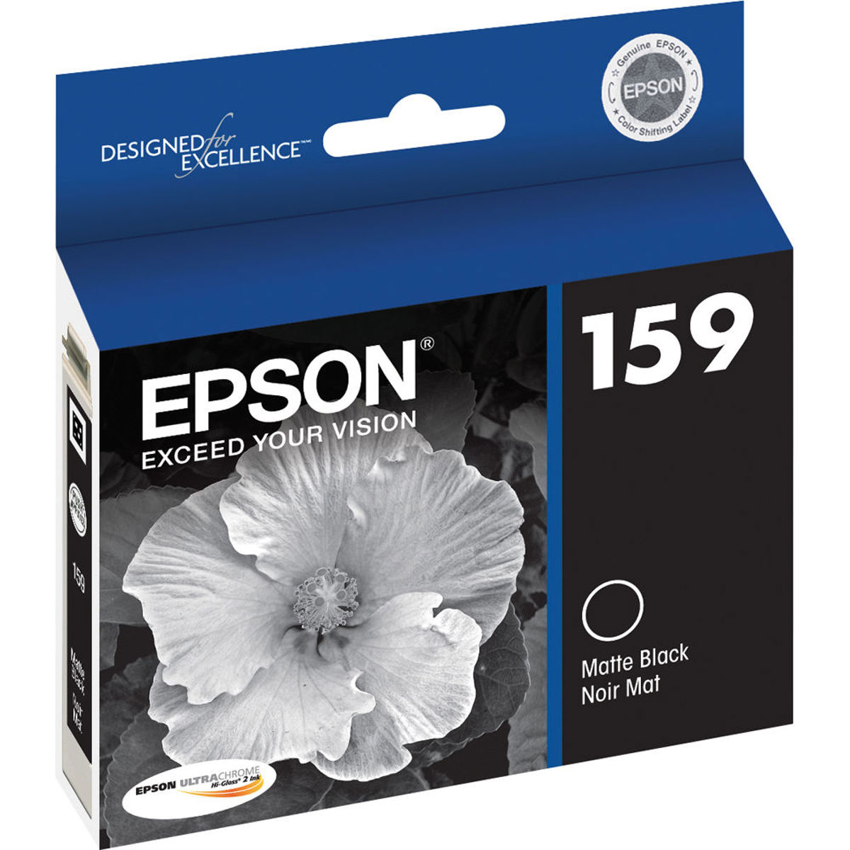 

Epson T159820 159 UltraChrome Photo Ink Cartridge, for Stylus R2000, Matte Black