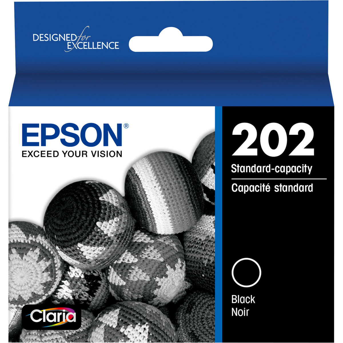 

Epson 202 Black Inkjet Cartridge with Sensor