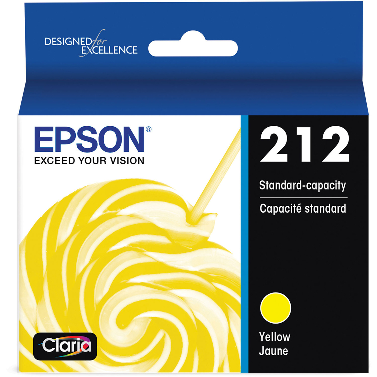

Epson Claria 212 Standard-Capacity Yellow Ink Cartridge
