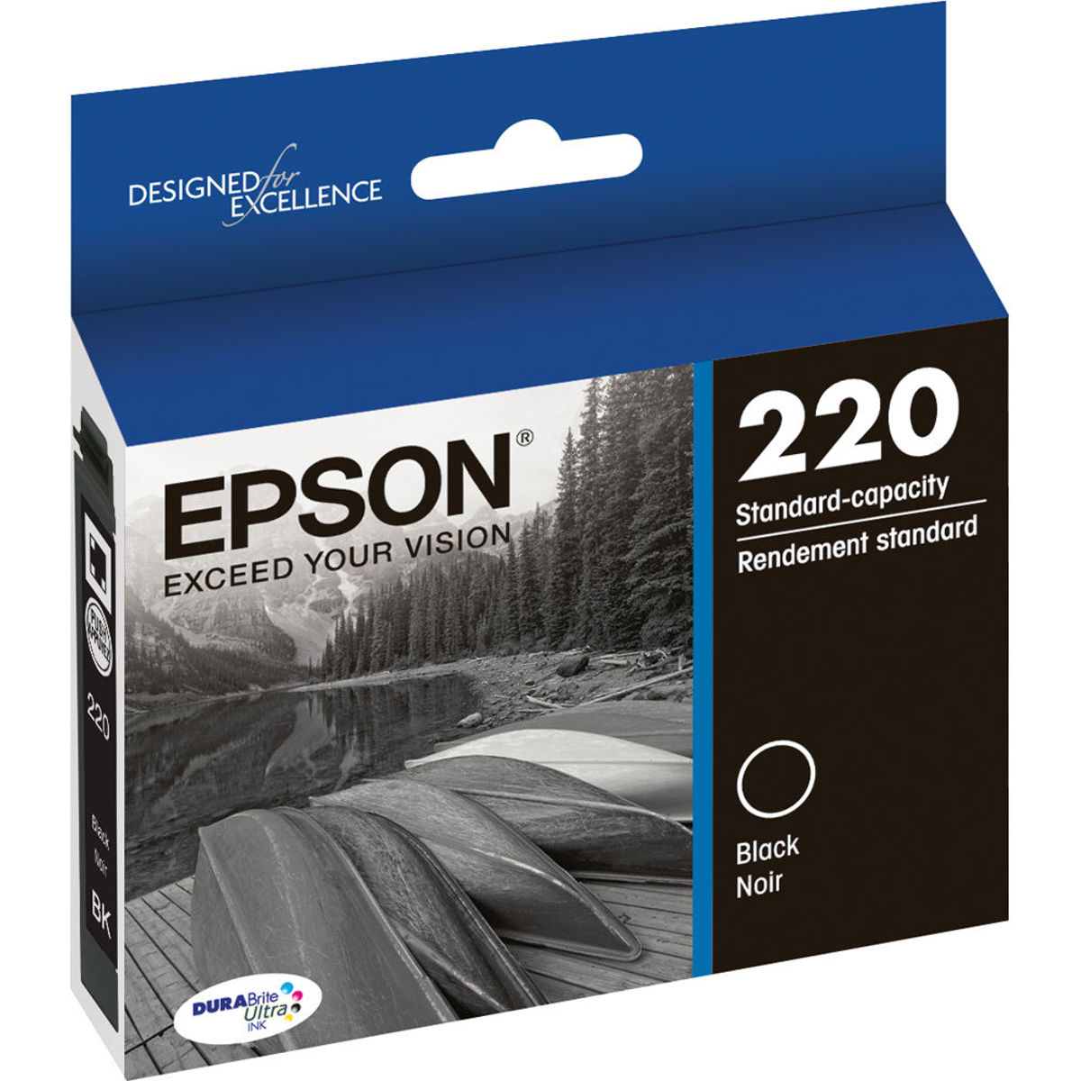 

Epson T220 DURABrite Ultra Standard Capacity Ink Cartridge, Black