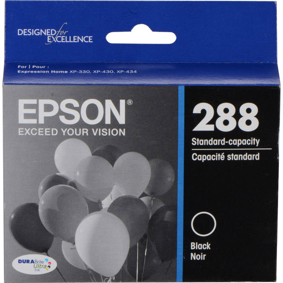 

Epson T288120 DURABrite Ultra Black Standard Capacity Ink Cartridge