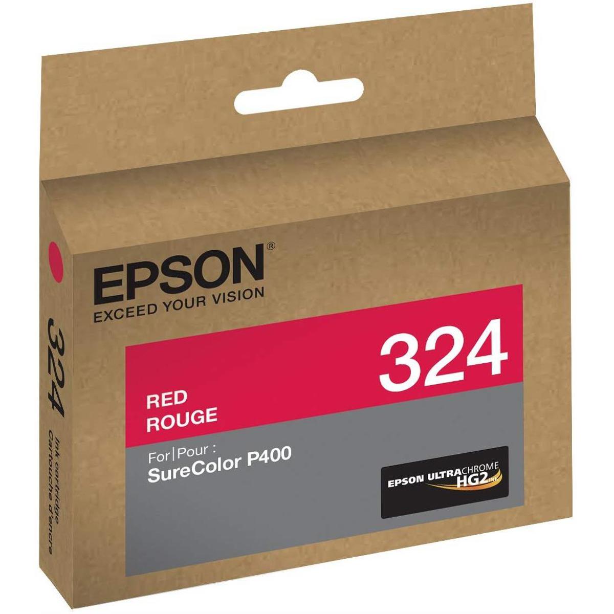 

Epson UltraChrome HG2 Red 324 Ink Cartridge