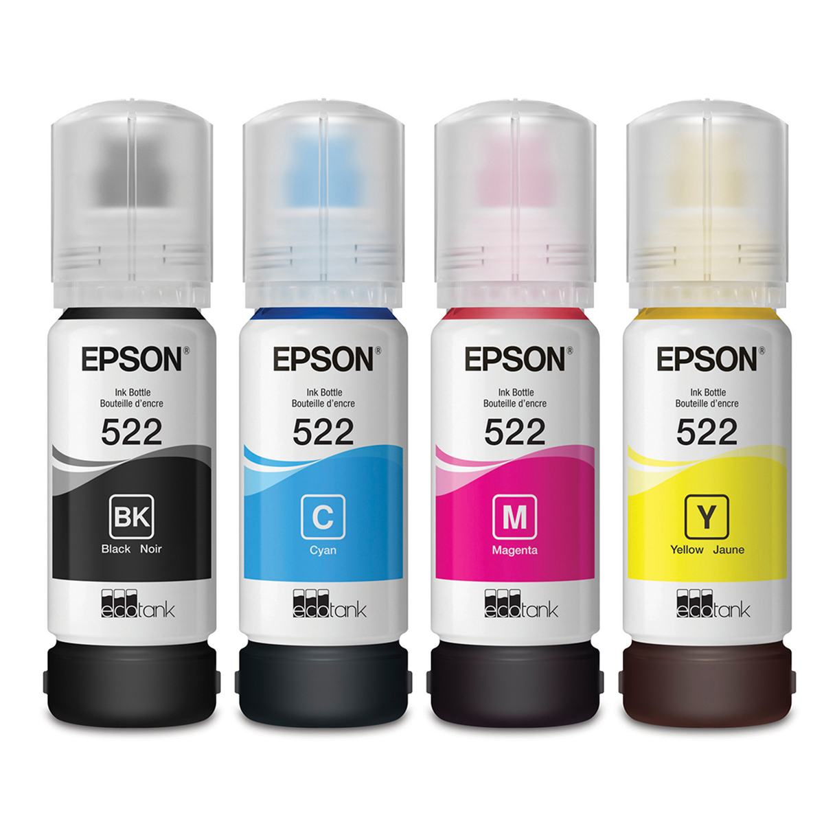

Epson EcoTank 522 CMYK Ink Bottles Combo Pack