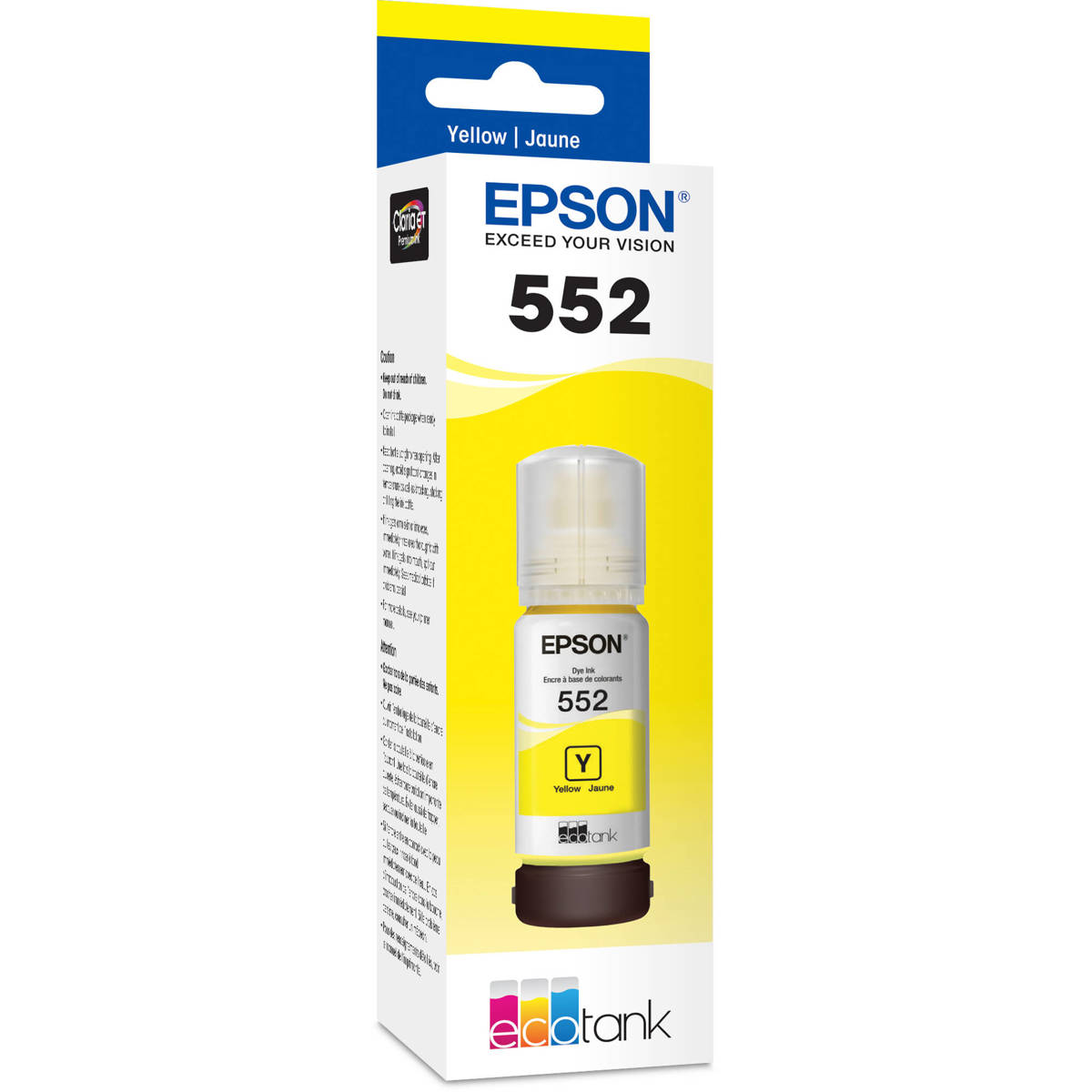 

Epson 552 Claria ET Premium 70mL Ink Bottle, Yellow