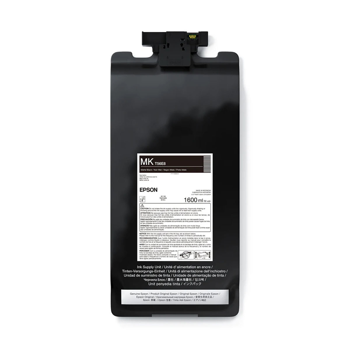 

Epson T56E UltraChrome PRO12 1.6L Ink Cartridge for SureColor P20570 64" Printer Matte Black