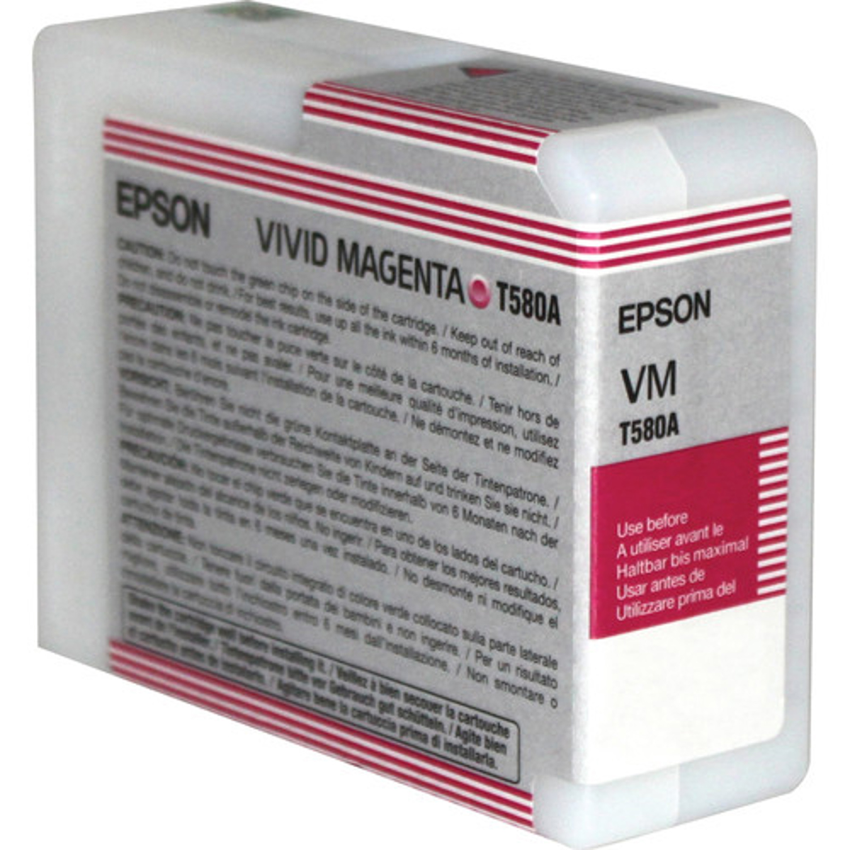 

Epson UltraChrome K3 Vivid Magenta Ink Cartridge, 80ml