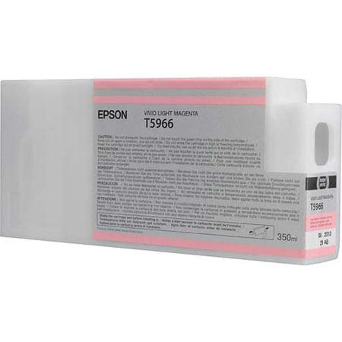 

Epson T596600 HDR 350ml Light Magenta Resin Pigment Ink f/7890/7900/9890/9900