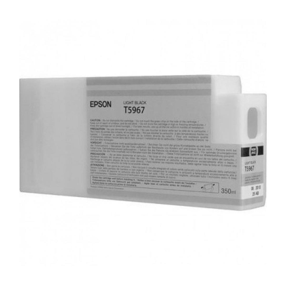 

Epson T596700 HDR 350ml Light Black Resin Pigment Ink f/7890, 7900, 9890 & 9900