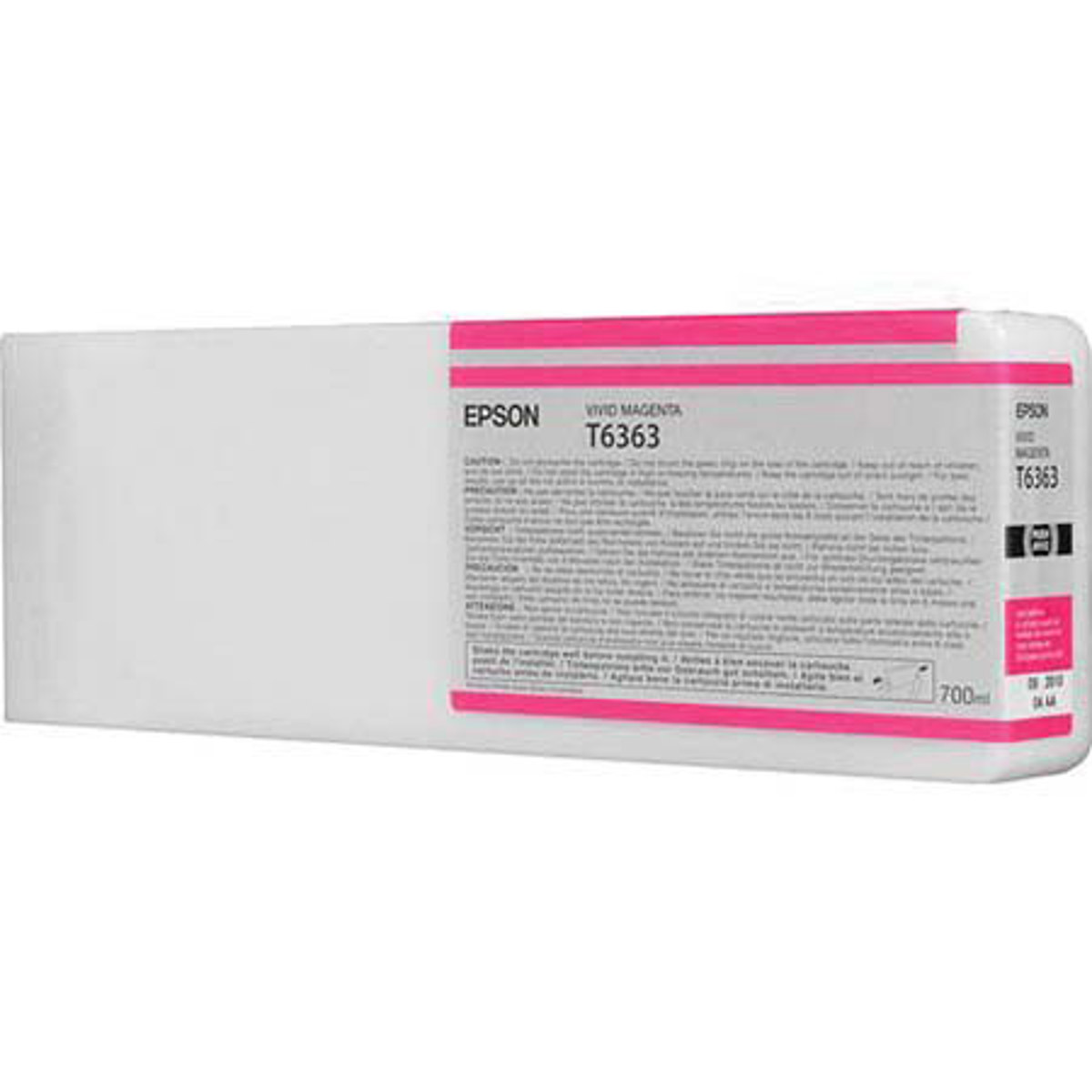 

Epson T636300 UltraChrome HDR Vivid Magenta Resin Ink f/7890, 7900, 9890 & 9900