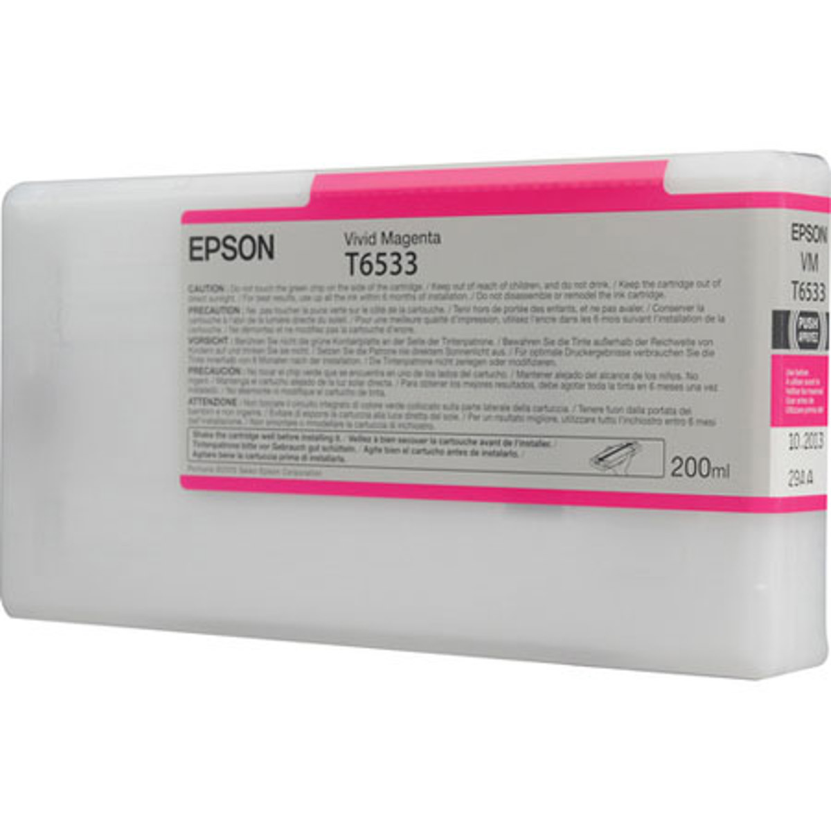 

Epson Stylus Pro 4900 Ink Cartridge, 200ml,VividMagenta