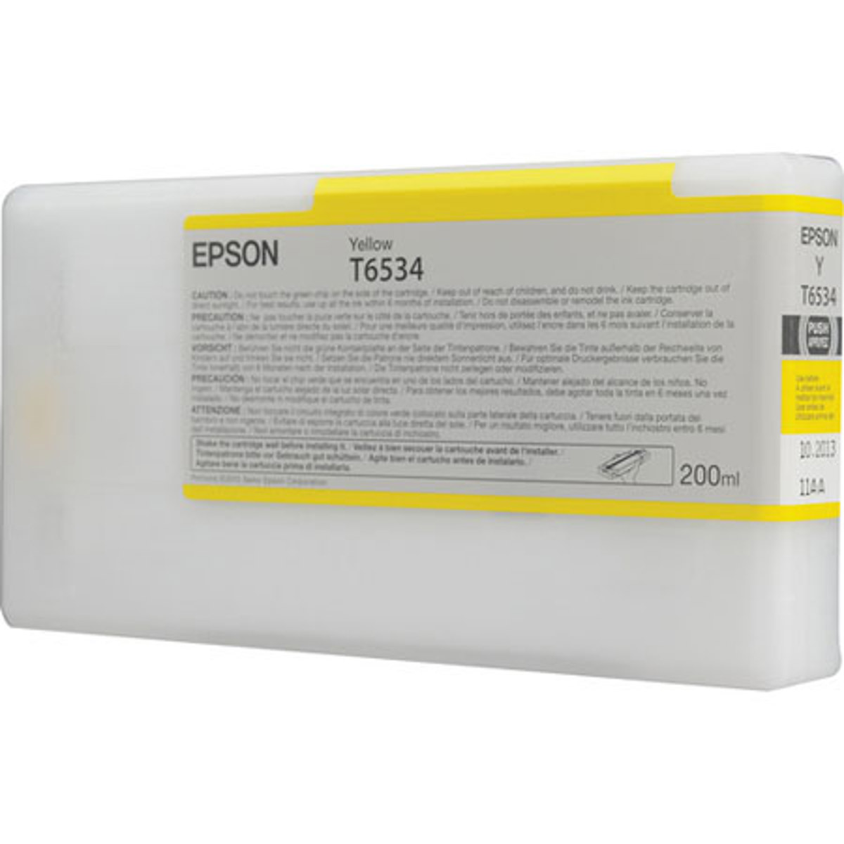 

Epson Stylus Pro 4900 Ink Cartridge, 200ml, Yellow