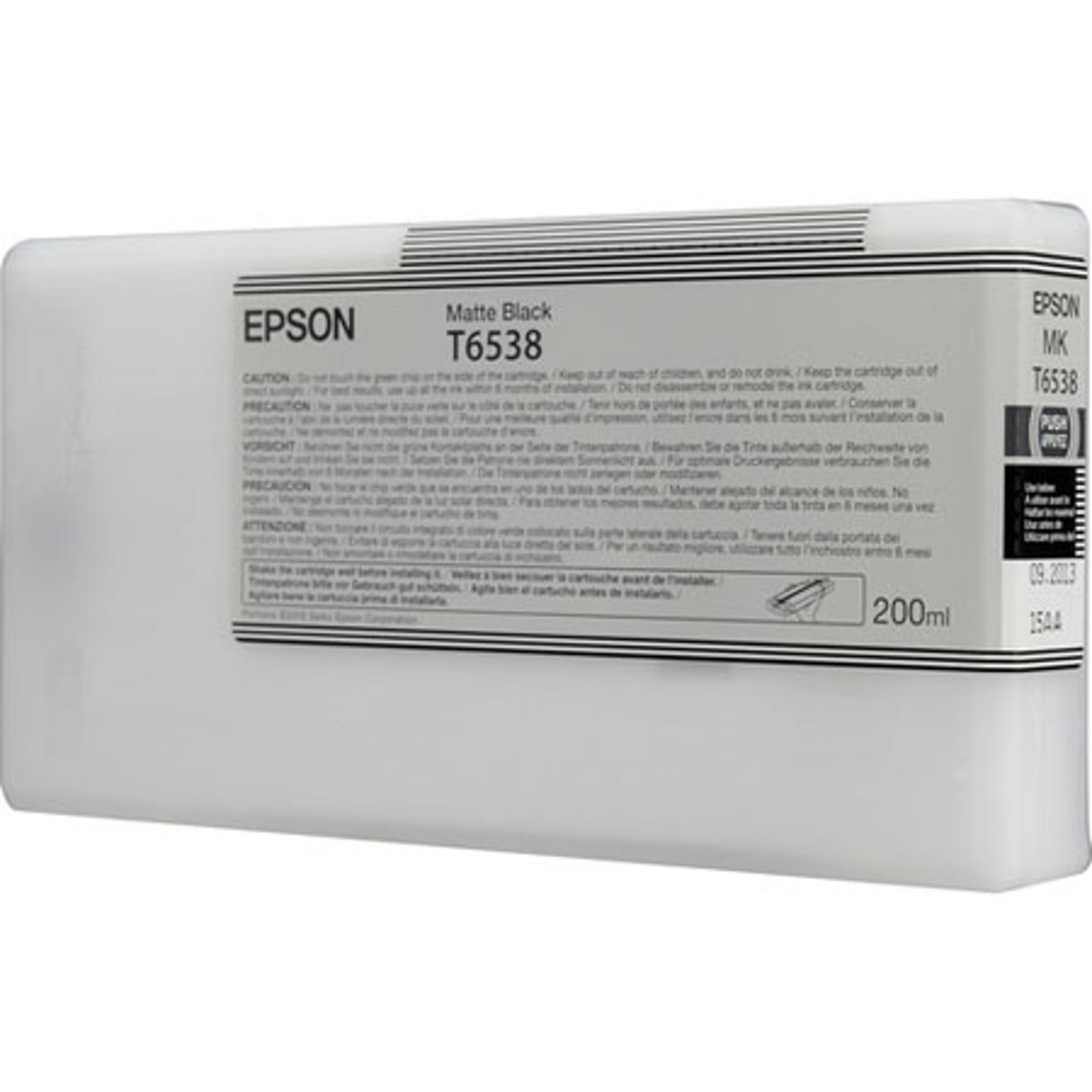 

Epson Stylus Pro 4900 Ink Cartridge, 200ml, Matte Black