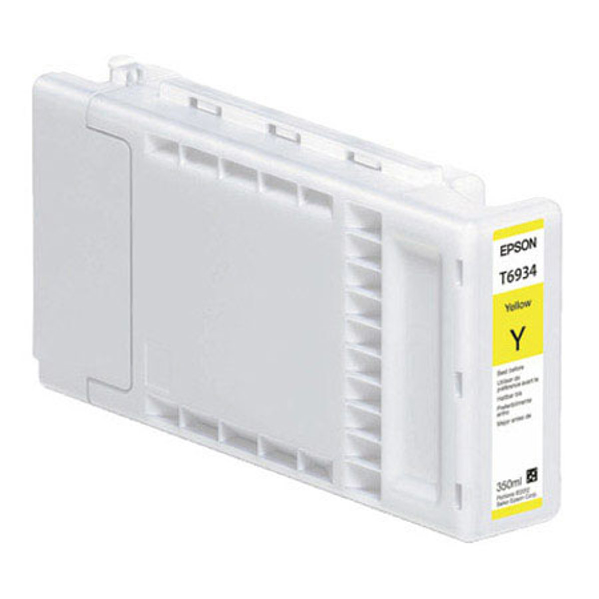 

Epson T693400 350ml Yellow UltraChrome XD Ink Cartridge, 8000 Pages Yield