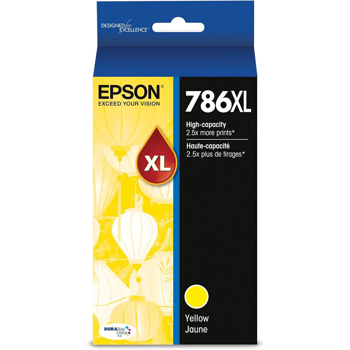 

Epson DURABrite Ultra XL T786XL High Yellow Ink Cartridge for WorkForce Pro