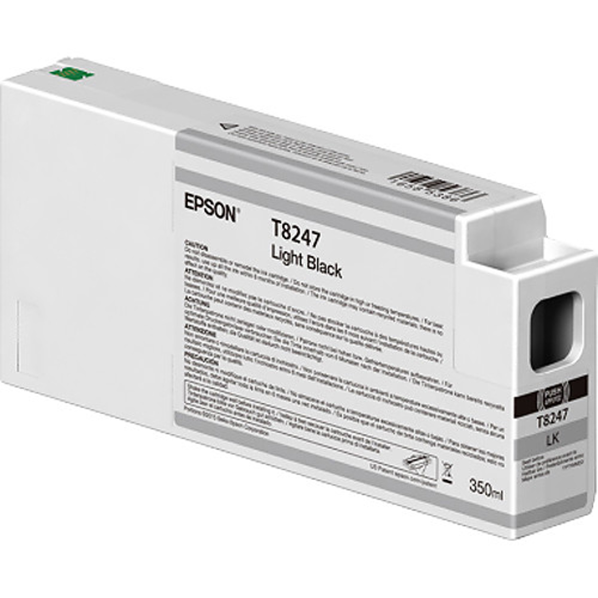 

Epson UltraChrome HD Light Black 350mL Ink Cartridge